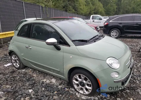 2017 Fiat 500 Lounge from USA, damaged, VIN 3C3CFFCR8HT503075